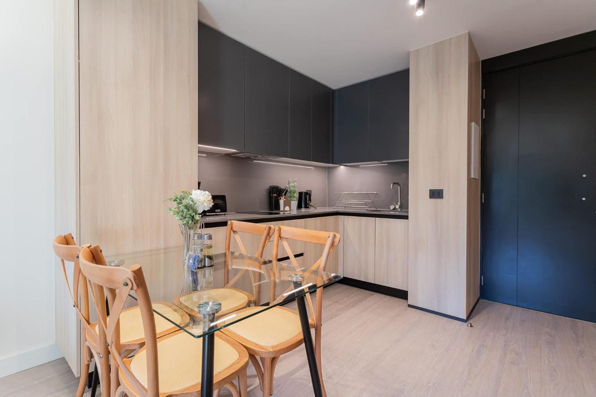 Apartamento Ideal For 3 Privileged Location In Condes