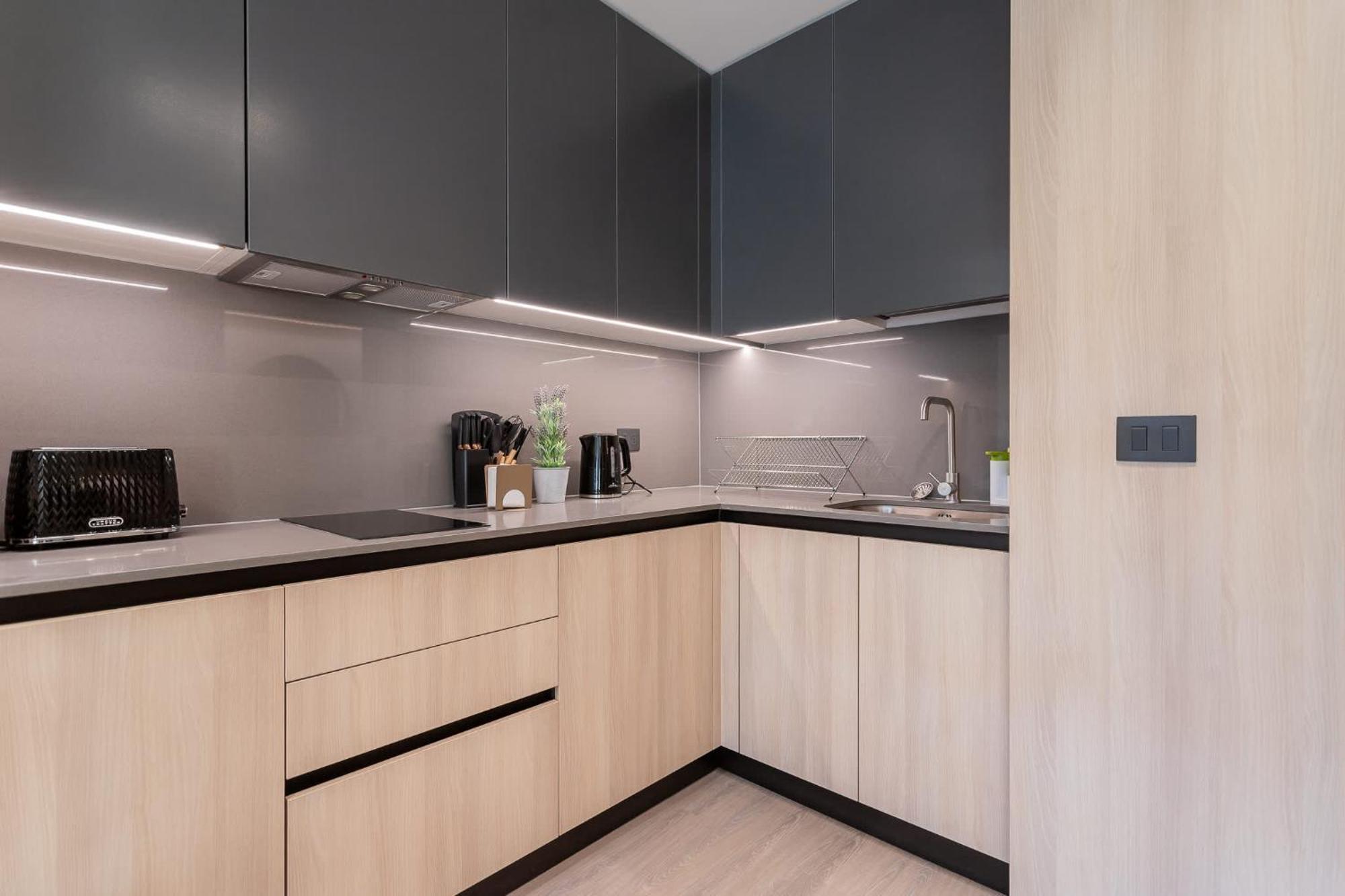 Apartamento Ideal For 3 Privileged Location In Condes *